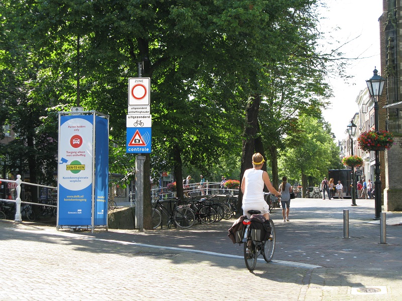 Toegankelijkheid binnenstad Delft bestemmingsverkeer