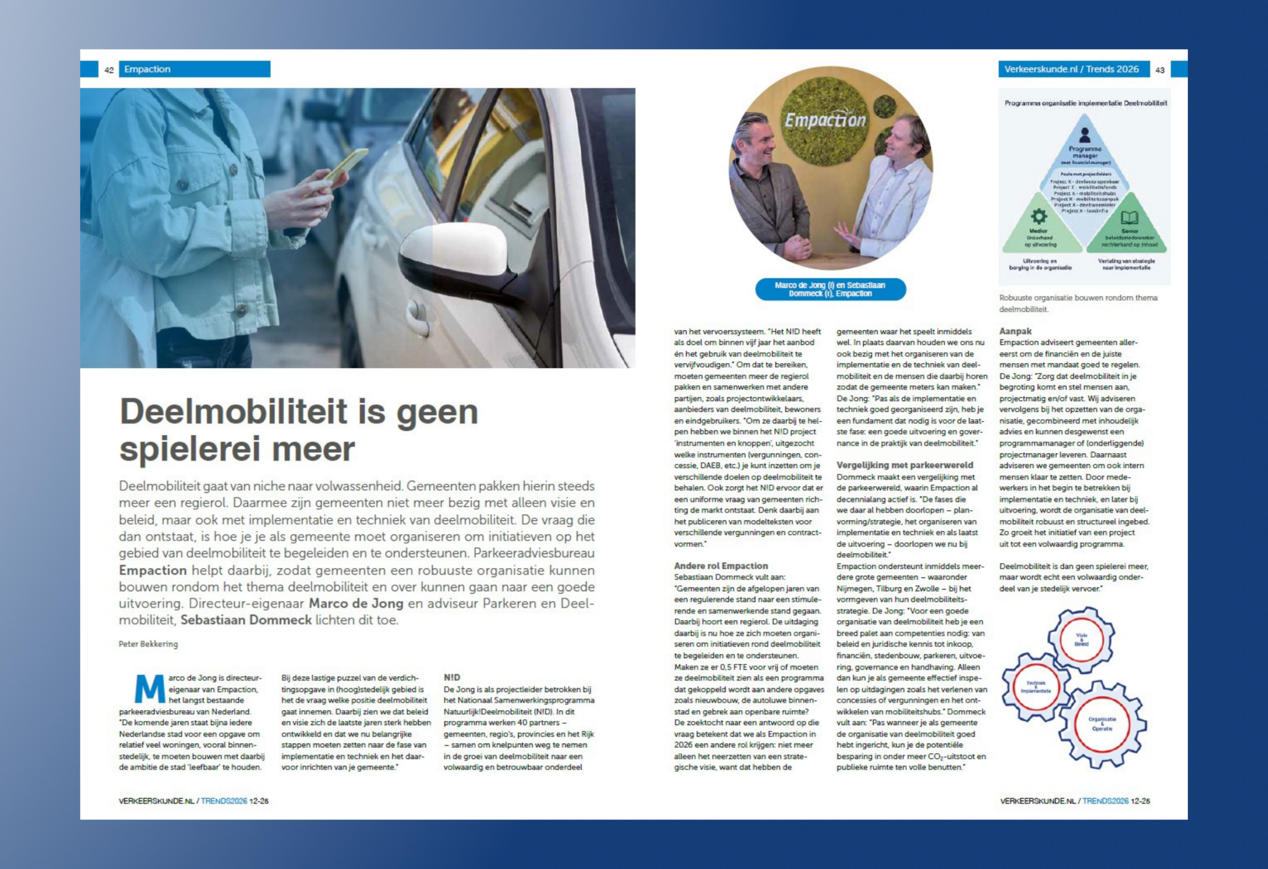 Deelmobiliteit is geen spielerei